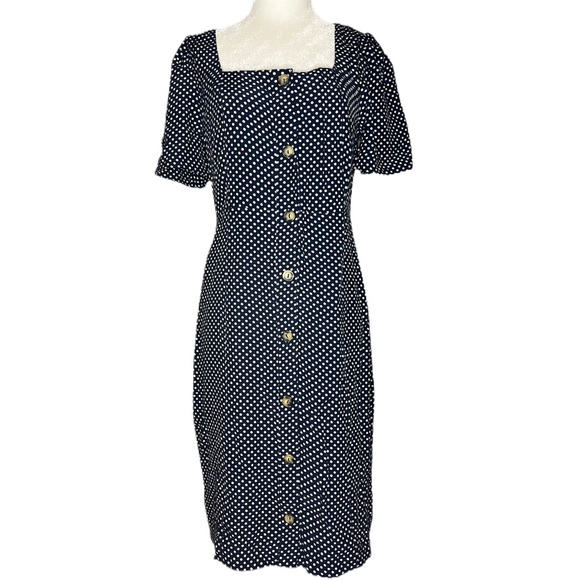 NWOT Anthro Maeve sailor button dress - Picture 4 of 7